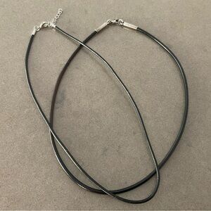 Black Cord Necklaces for Pendants (2 for 1 Price)